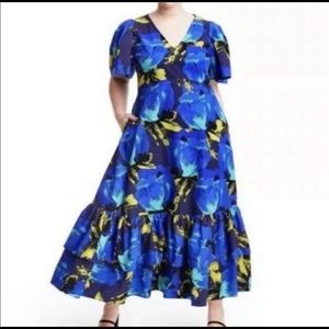 NWT Christopher John Rogers for Target Blue Dress